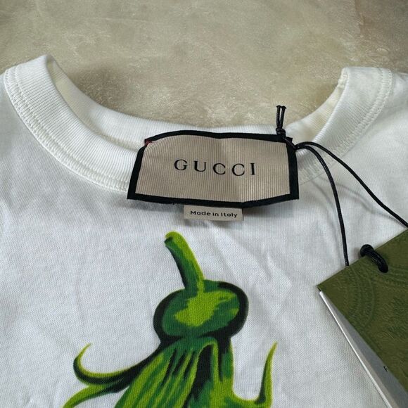 Gucci x Ken Scott NWT Pea Print T Shirt XS - Picture 11 of 13